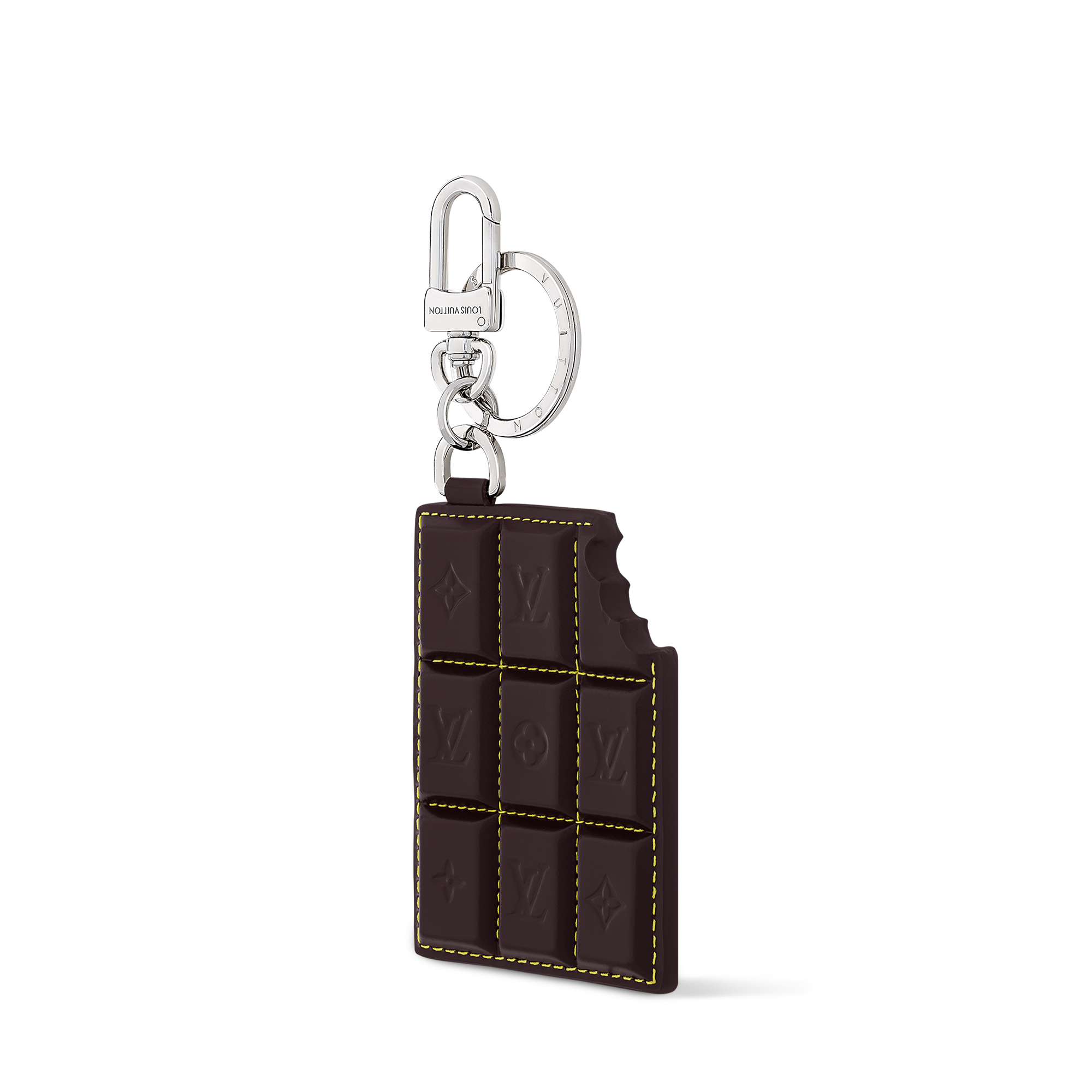 LV Chocolate Bar Key Holder and Bag Charm S00 - Men - Accessories